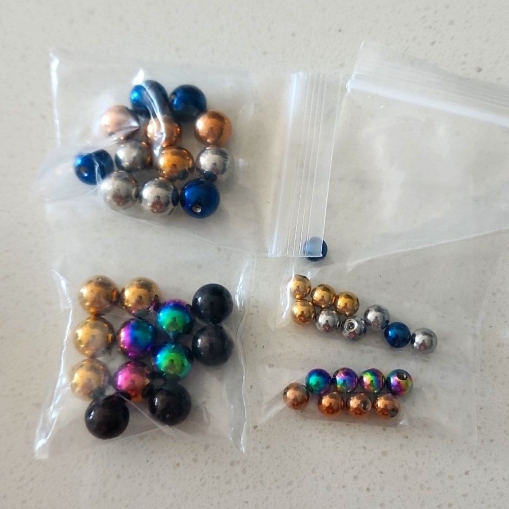 3/$25 New various sized 16G metal bar toppers